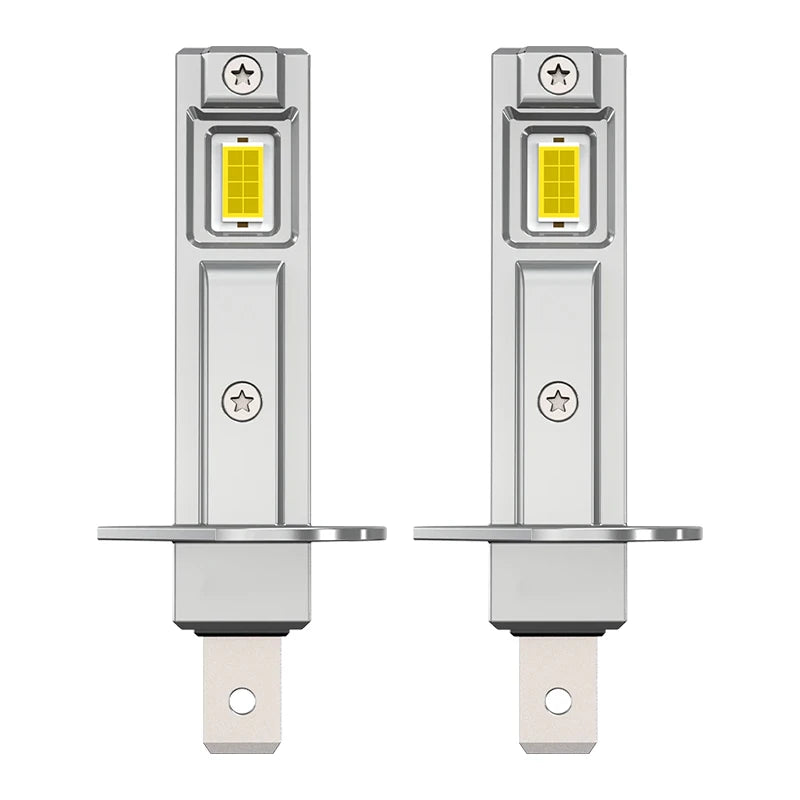 H1 LED Headlight Bulb – 6000K, CANBUS, Compact