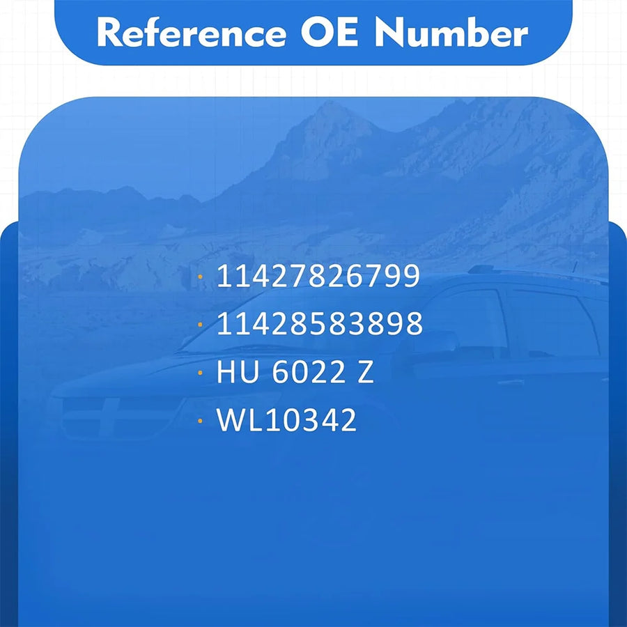 BMW B58 Engine Oil Filter Element for BMW F20 E80 G12 340i 540i X3 X5 X6 X7 Z4