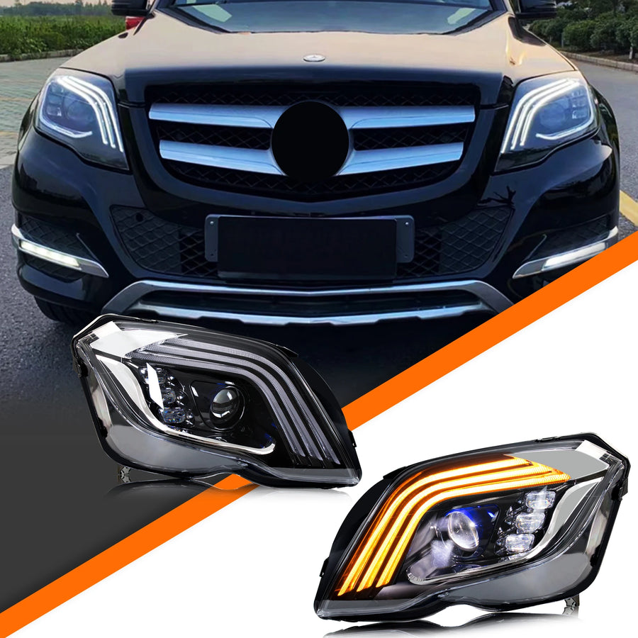 Mercedes-Benz GLK X204 LED Projector Headlight Pair – 2013–2015