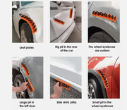 Paintless Dent Repair Puller Kit with 3 Interchangeable Pads