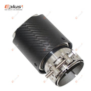 Universal Carbon-Fiber & Stainless Steel Exhaust Tip