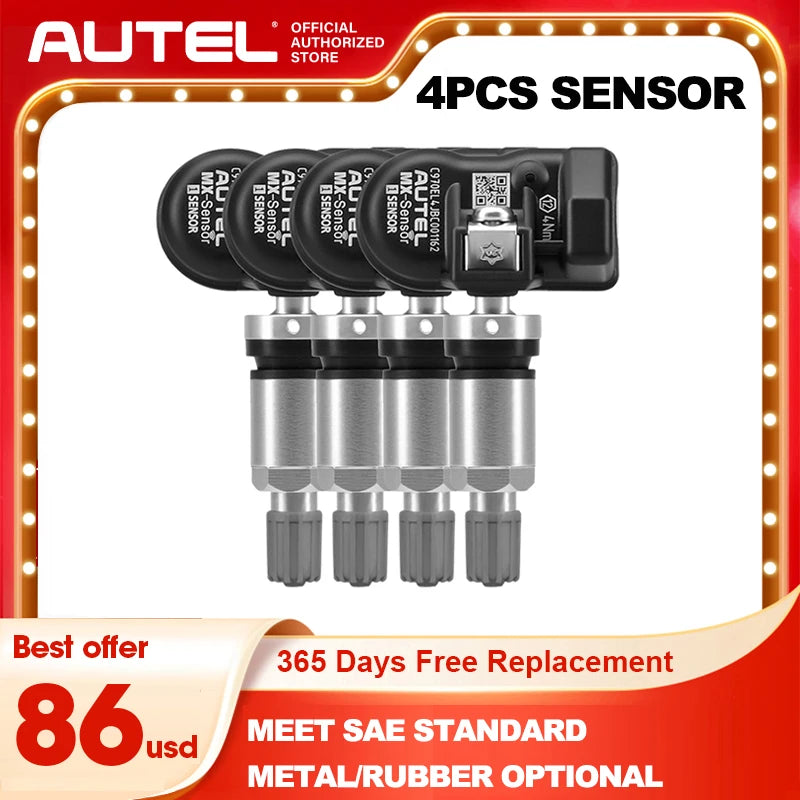 Autel MX-Sensor 315MHz/433MHz Programmable TPMS Sensor