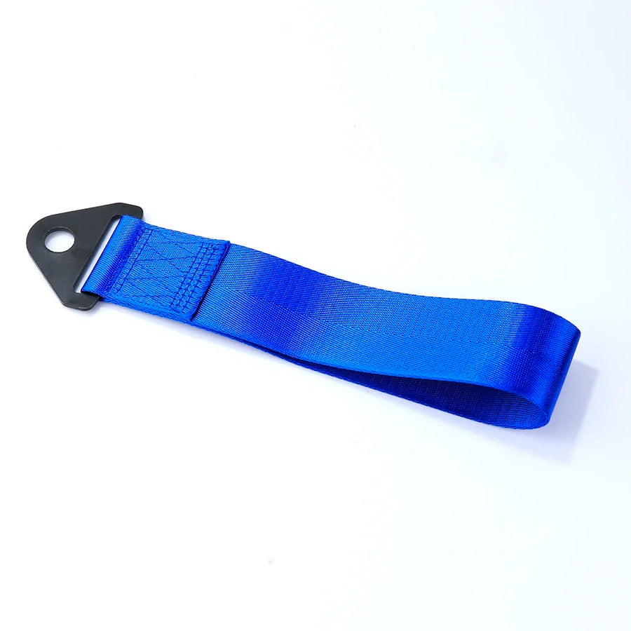 Nylon Track-Day Tow Strap – Blue, Black or Red