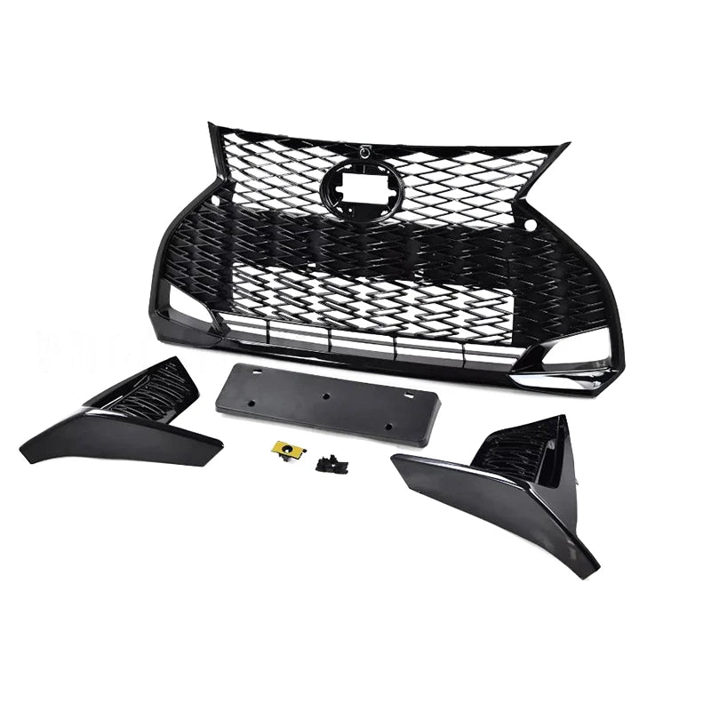Lexus IS300/IS350 F Sport Gloss-Black Grille Components – 2021–2022