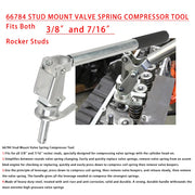 Stud Mount Valve Spring Compressor Remove & Install Valve Spring for all 3/8" & 7/16" Rocker Studs