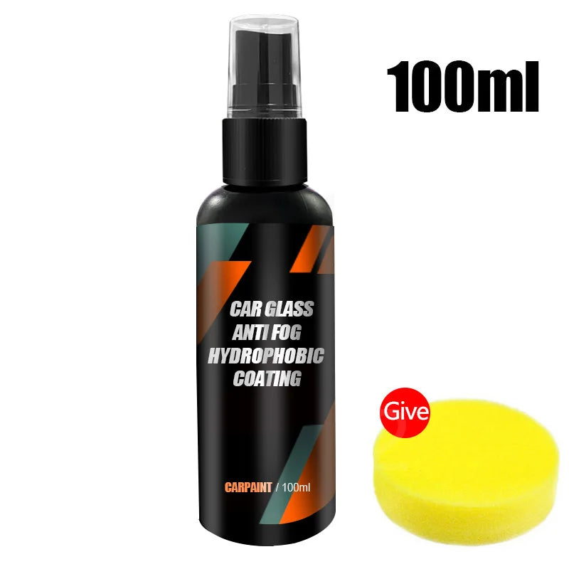 Hydrophobic Automotive Glass Water-Repellent Spray