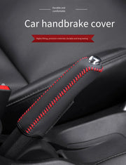 Universal PU Leather Handbrake Grip Cover