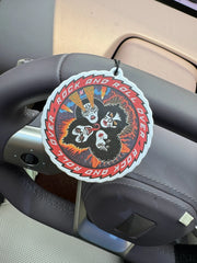 Vintage KISS Rock Band Rock And Roll Over Hanging Car Air Freshener