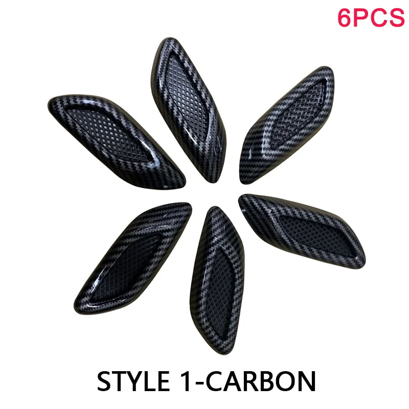 Chrome Hood Scoop & Vent Trim for Volkswagen/Honda/BMW/Audi