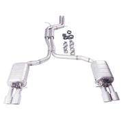 304 Stainless Steel Valved Cat-Back Exhaust System for Audi S4 S5 A5 A4 A5 2009-2016