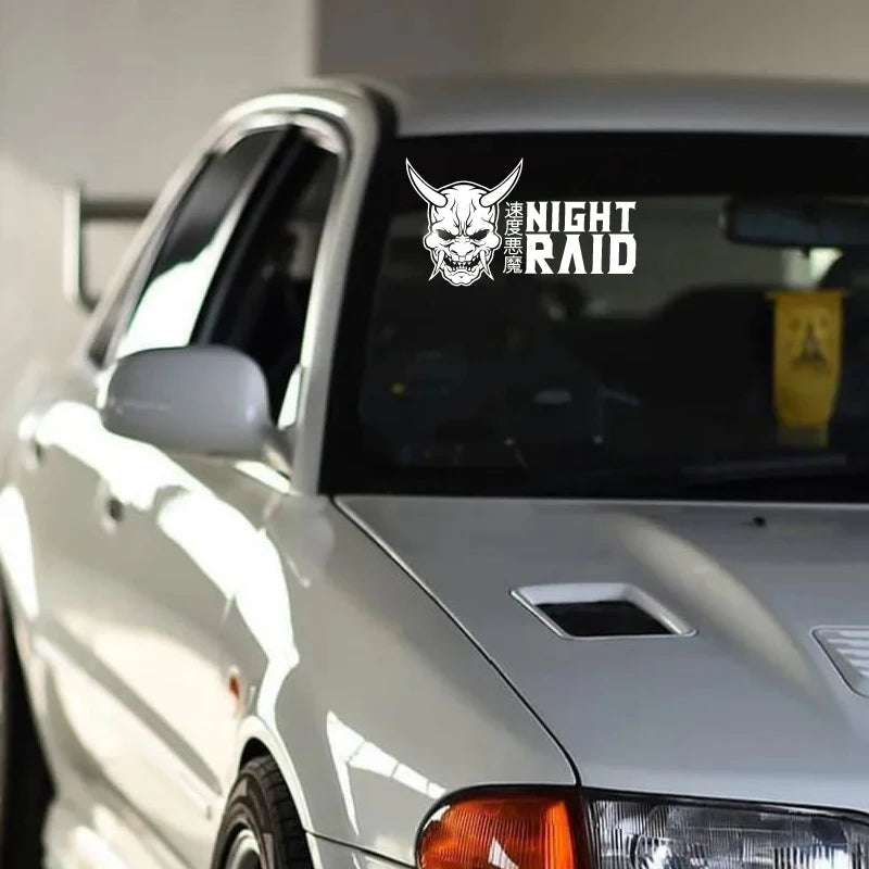 JDM Night Raid Waterproof Vinyl Decal