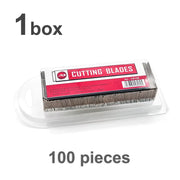 39 mm Replacement Razor Scraper Blades, 100 per Box