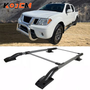 Black Roof Rack Crossbar Set for 2005 Nissan Frontier – 4 Door