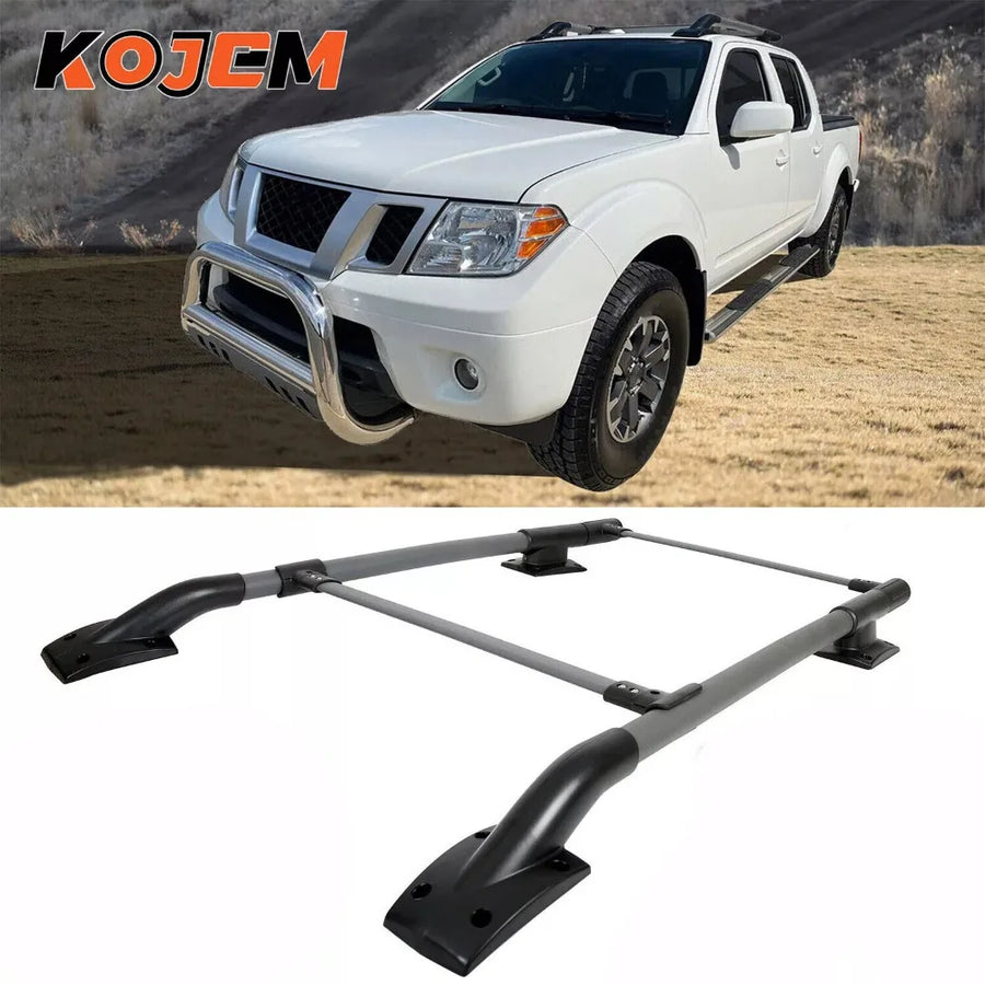 Black Roof Rack Crossbar Set for 2005 Nissan Frontier – 4 Door