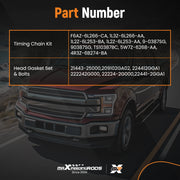 4.6L Head Gasket and Timing Chain Kit for Ford Explorer/Crown Victoria