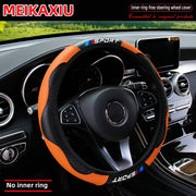 Steering Wheel Cover – carbon-fiber-look, 38cm
