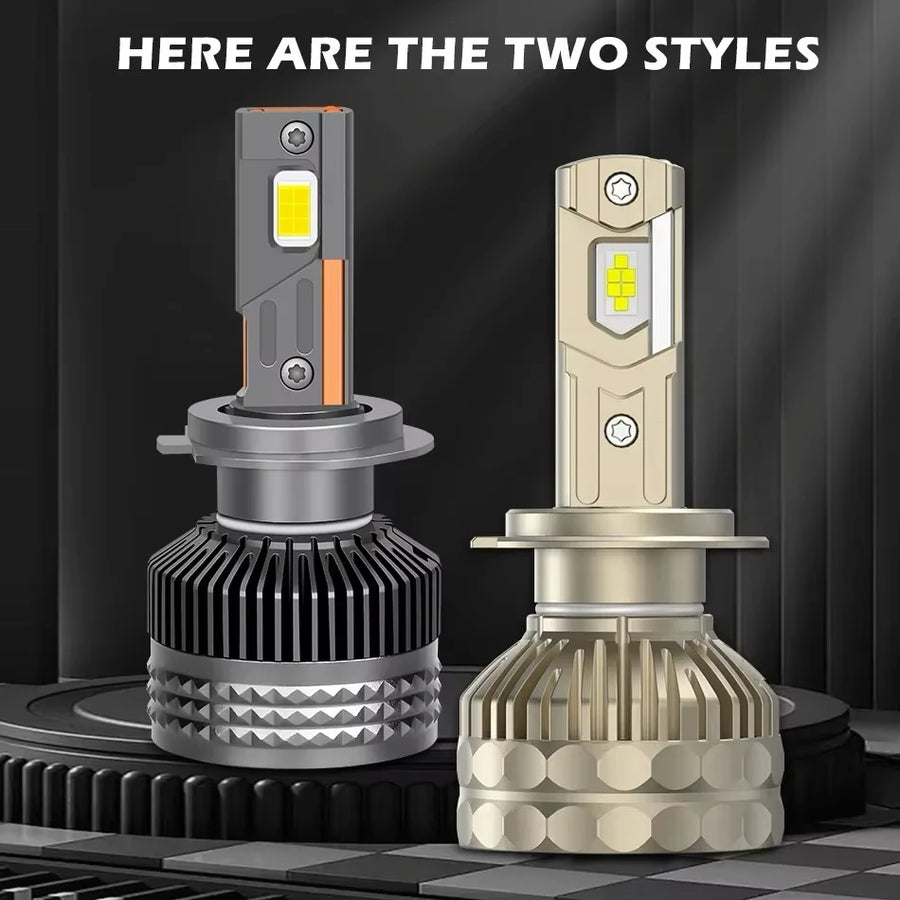 H1/H4/H7/H11/9005/9006 LED Headlight Bulb – 6000K, CANBUS