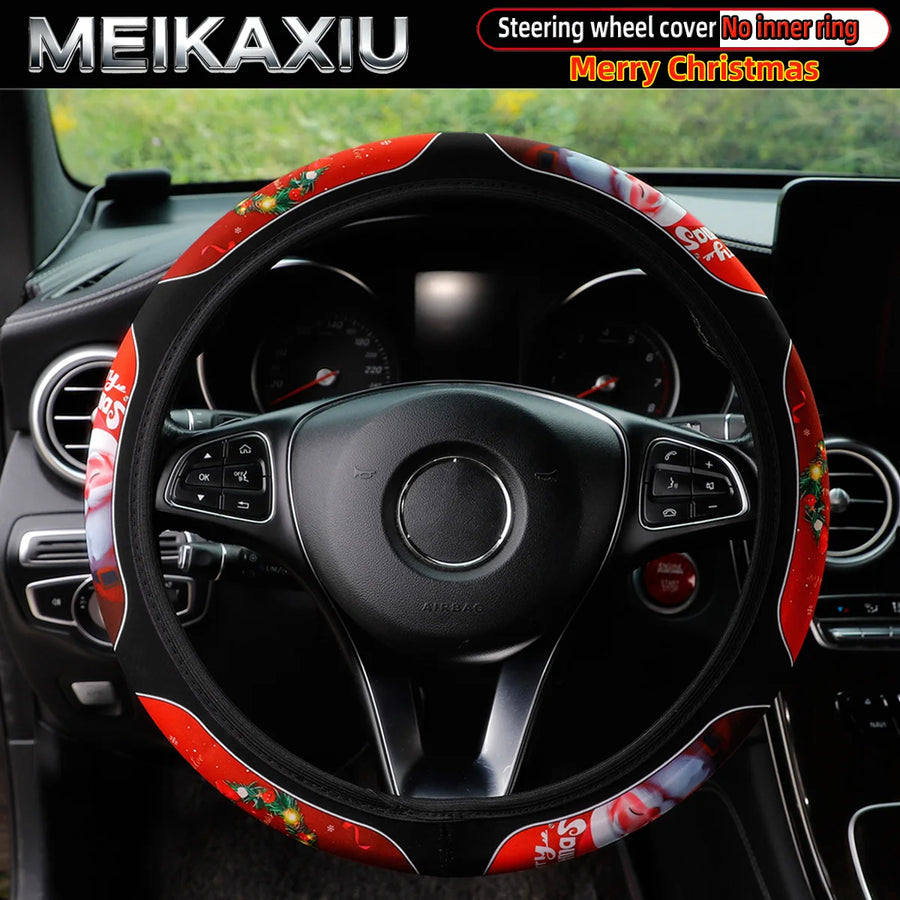 Steering Wheel Cover – red, 38CM