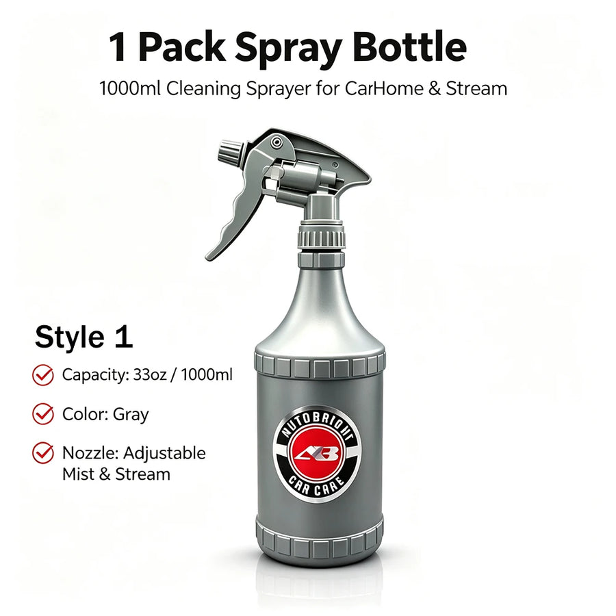 Adjustable Detailing Spray Bottle & Replacement Nozzle Options