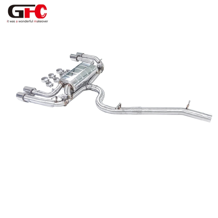 Stainless Steel Valved Cat-Back Exhaust System for SEAT Cupra Ateca 2.0T