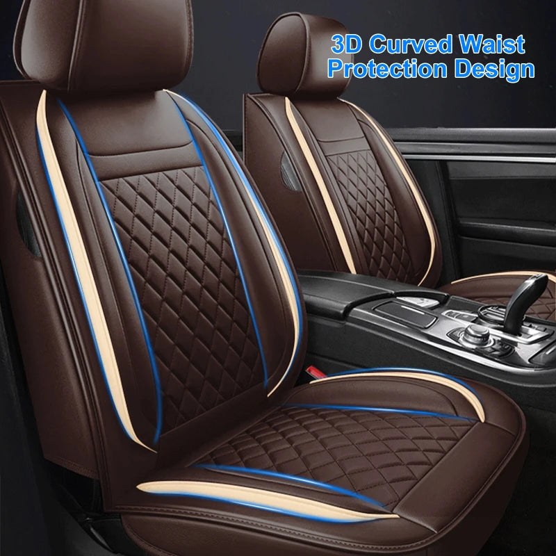 5-seat Leather-look Car Seat Cover Set for Lexus