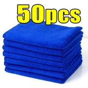 Lint-Free Microfiber Cleaning Cloths for Automotive Detailing