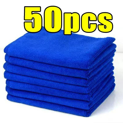 Lint-Free Microfiber Cleaning Cloths for Automotive Detailing