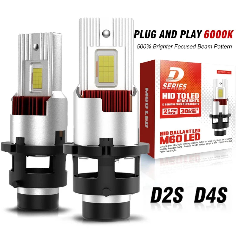 D2S/D4S LED Headlight Conversion Bulb – CANBUS