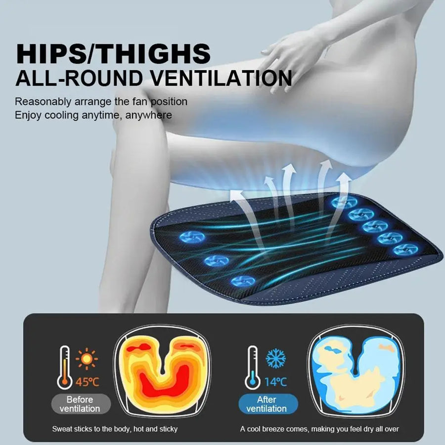 Universal Ventilated Cooling Car Seat Cushion
