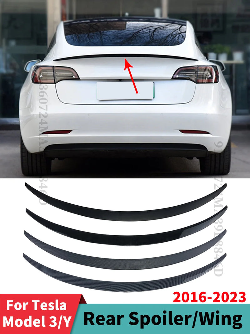 Factory-Style Rear Trunk Spoiler for Tesla Model 3/Y 2016-2023