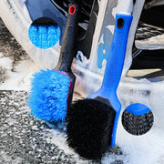 Tire Cleaning Brushes with Soft or Stiff Bristles