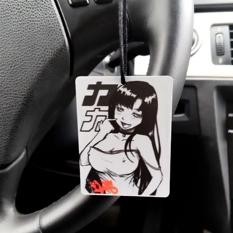 Anime Girl JDM Hanging Car Air Freshener
