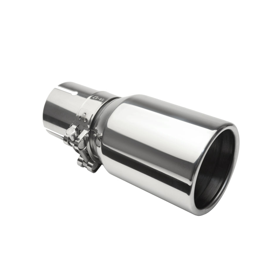Universal Stainless Steel Exhaust Tip, 2.5-Inch