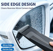 Silicone Windshield Squeegee with Textured Grip
