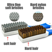 Nylon Car Detailing Brushes - Assorted Shapes & Firmness