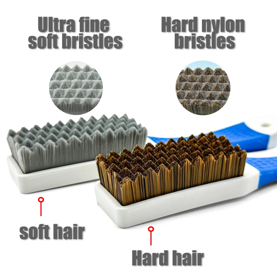 Nylon Car Detailing Brushes - Assorted Shapes & Firmness