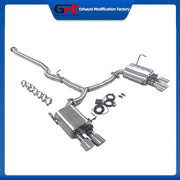 Stainless Steel Valved Cat-Back Exhaust System for Subaru WRX 2022-2024