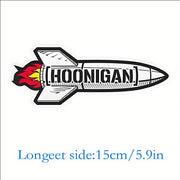 Hoonigan Rocket Waterproof Vinyl Decal – Universal Vehicle Sticker