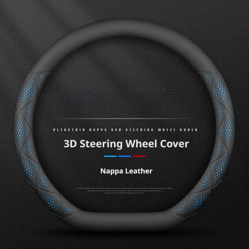 Microfiber 38CM Steering Wheel Cover for Hyundai IONIQ 5 5 N 6 6 N 9 Electric Sporty