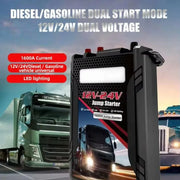 12V/24V Car Jump Starter with 70,000mAh Power Bank