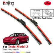 Windshield Wiper Blade Set for Tesla Model 3 -Now and Newer 2017