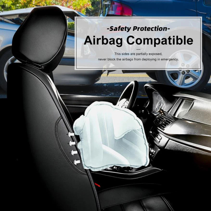 Volkswagen Jetta 5-Seat Faux-Leather Seat Cover Set – 2008–2024
