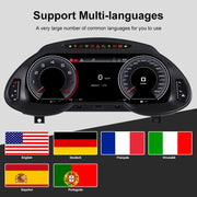 12.3-Inch Digital Instrument Cluster for Audi Q5 2009–2018