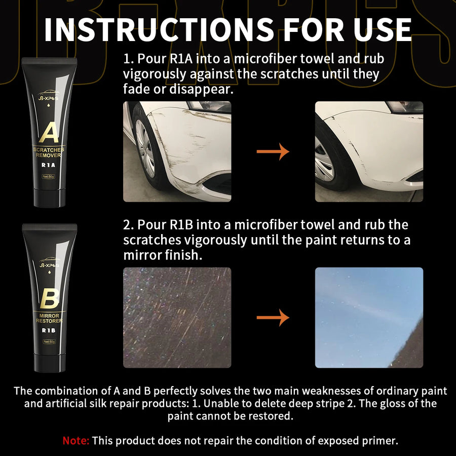 Automotive Scratch Remover and Paint Polishing Compound