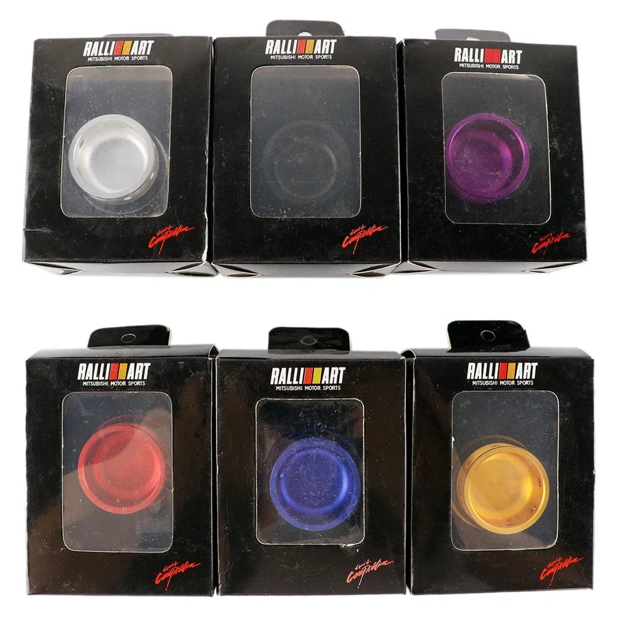 Ralli art Aluminum Engine Oil Tank Cover Cap for Mitsubishi Lancer 2008-2015