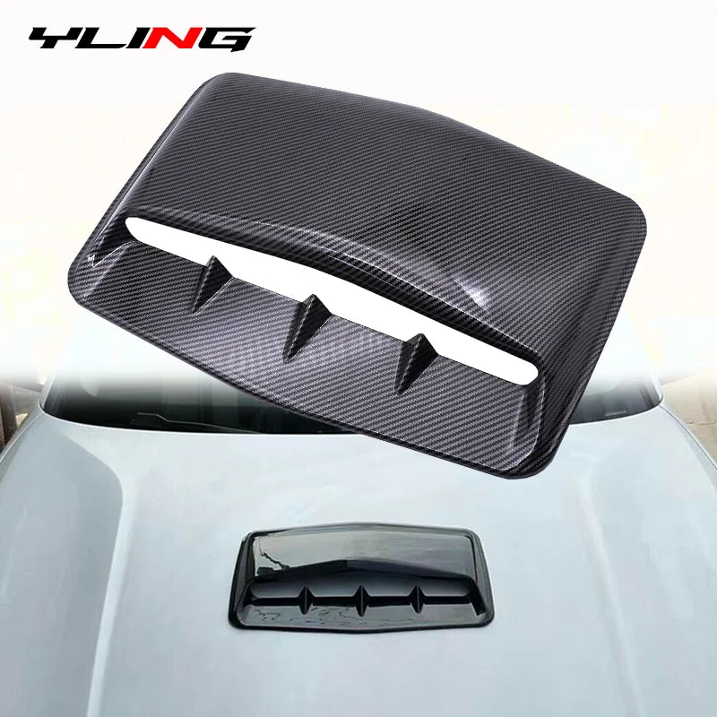 Black Hood Scoop & Vent Trim for Volkswagen/BMW/Audi