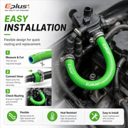 Universal Straight Silicone Coolant Hose, 6.5-38mm, 1 Meter