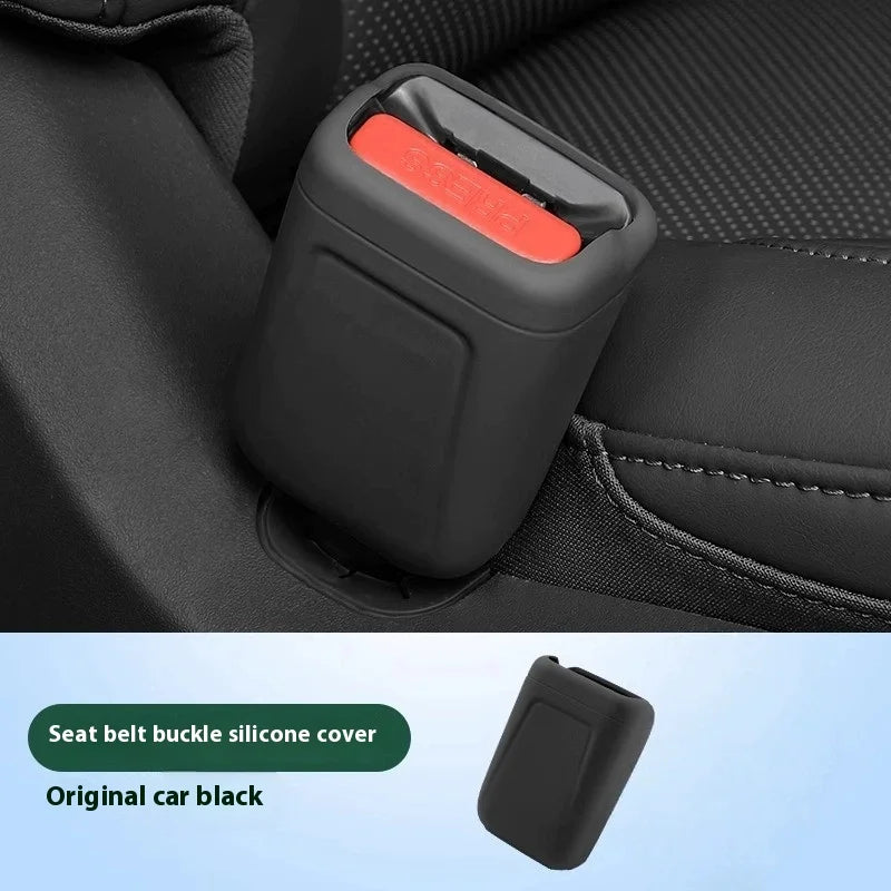 Silicone Seat Belt Buckle Protective Covers – 2-Piece Set