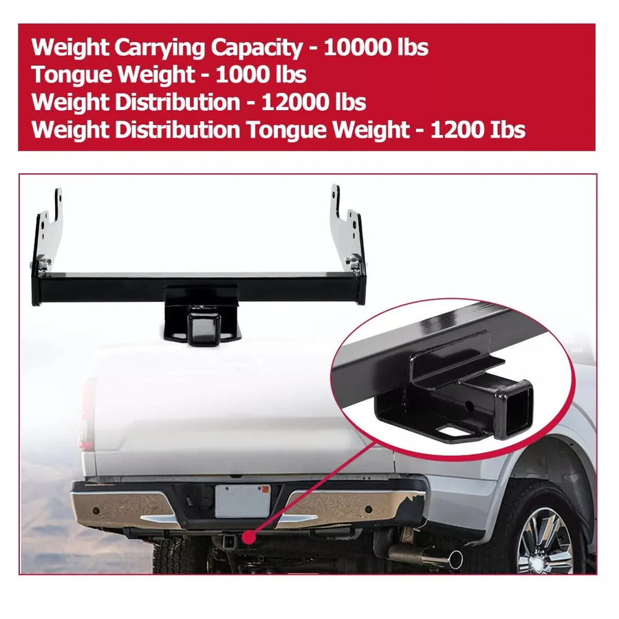 Class IV 2 in Trailer Hitch Receiver – 2015–2026 Ford F-150