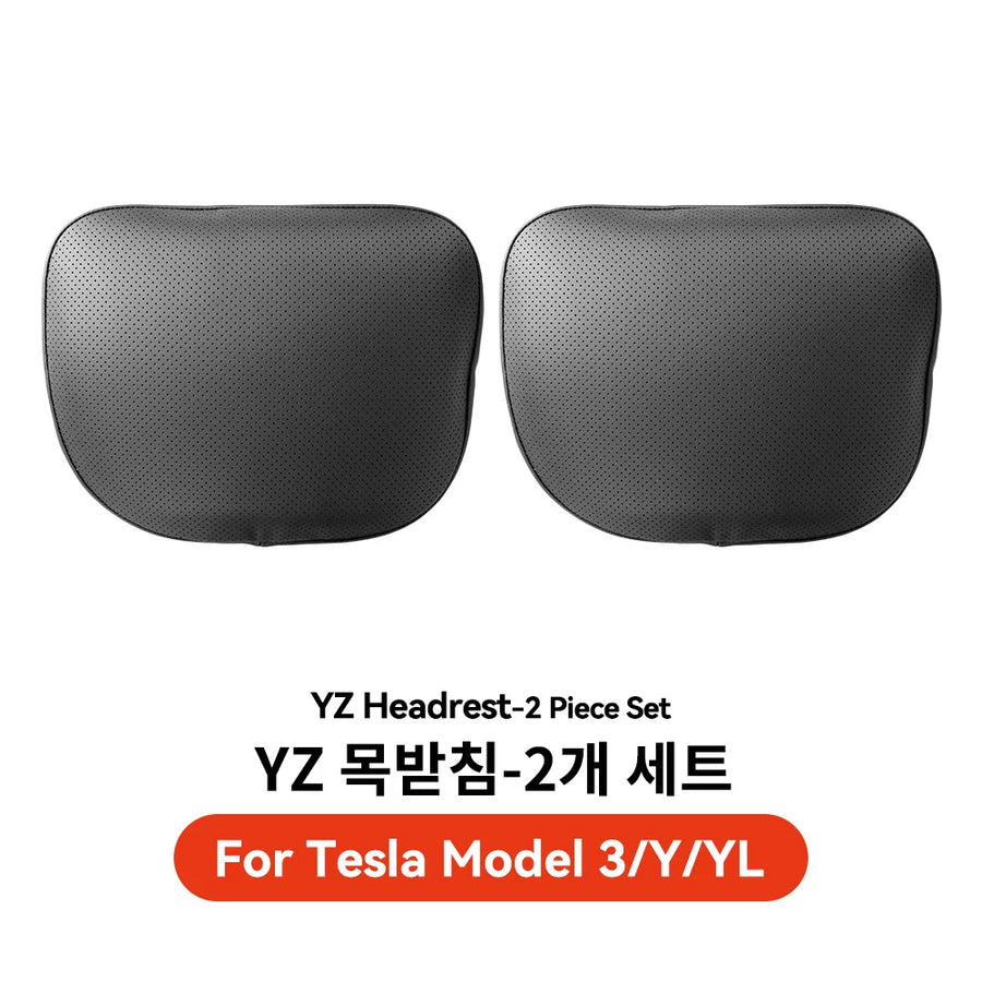 Neck Pillow and Lumbar Support for Tesla Model 3/Y